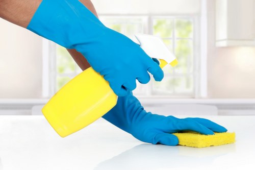Local SE1 cleaners handling kitchen and bathroom deep cleaning