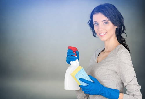 Stairwell and landing cleaning in a shared SE1 property